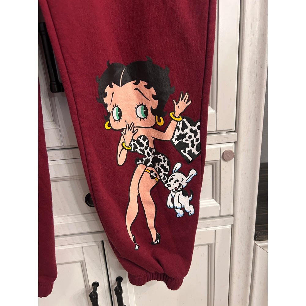Betty Boop Sweatpants XXLarge Joggers Workout Lounge - Picture 9 of 10